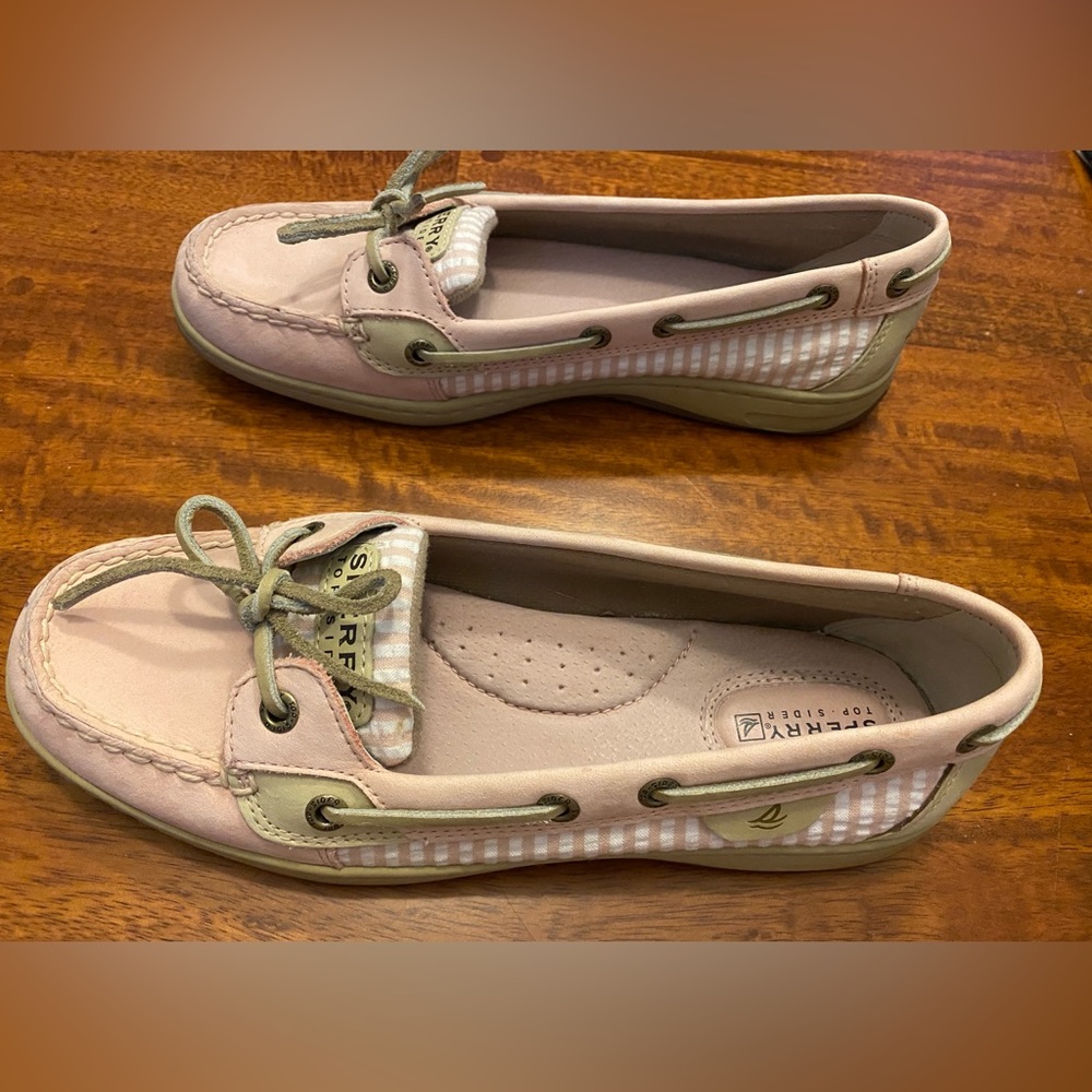 Sperry Pink Top Siders / Boat Shoes Size 8M - Picture 8 of 9